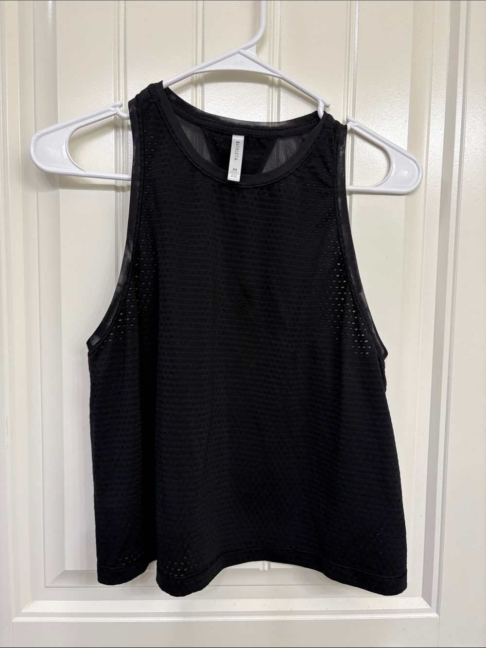 Athleta Black Mesh Performance‎ Tank